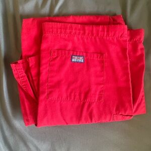 Cherokee unisex red classic 3 pocket scrub pants